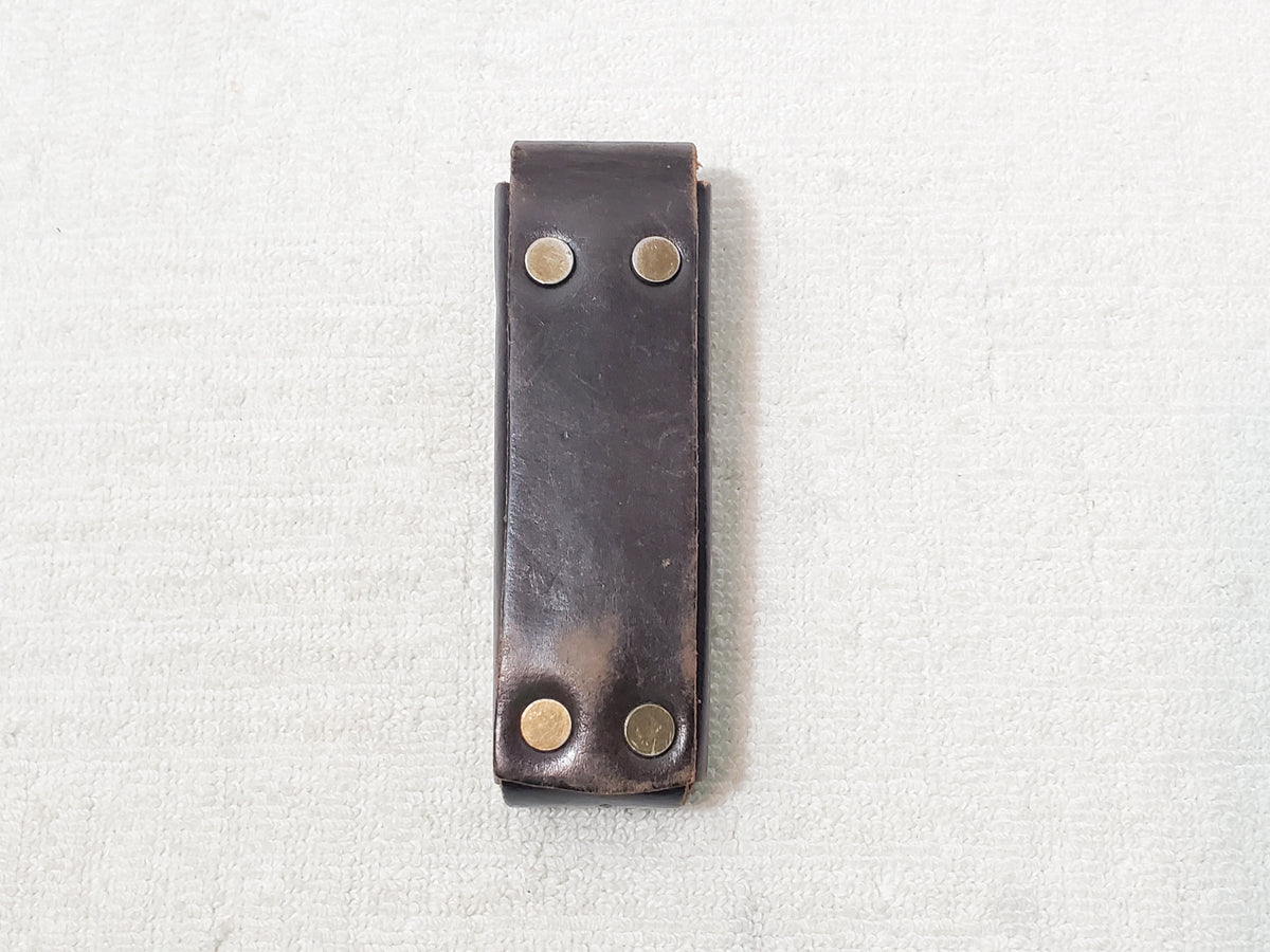 Vintage Leatherman Pocket Survival Tool Custom Engraving Leather Belt Sheath
