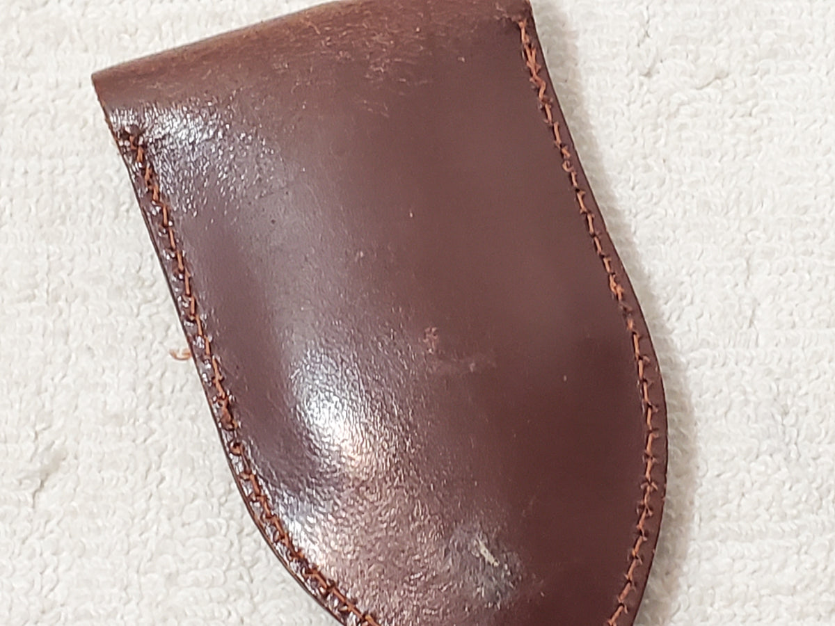 Vintage German Map Measurer Compass Leather Case Opisometer Pathfinder Distance
