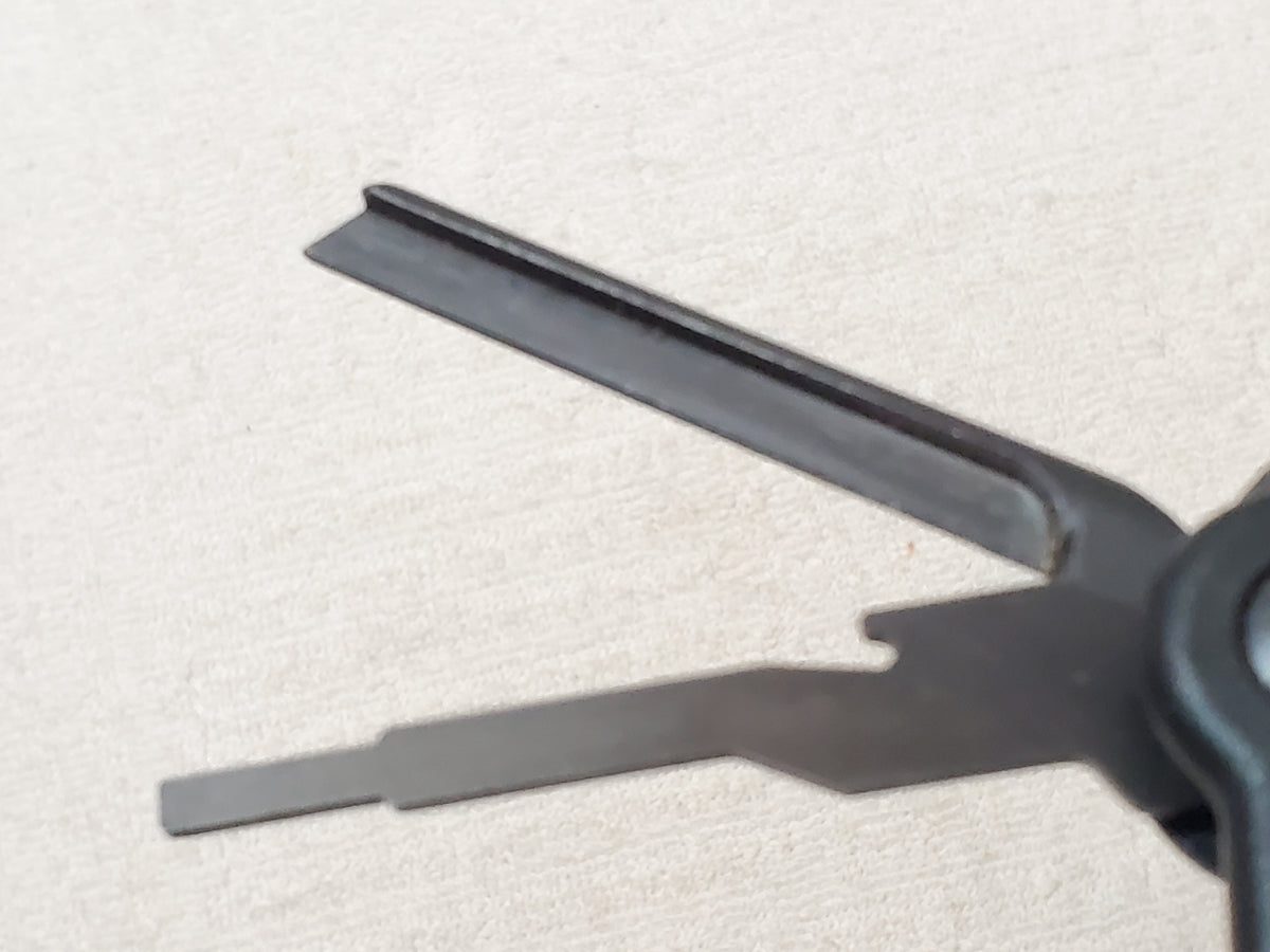 Gerber Black Multitool Short Reach Extraction Cleaning Slide Lock Buttons