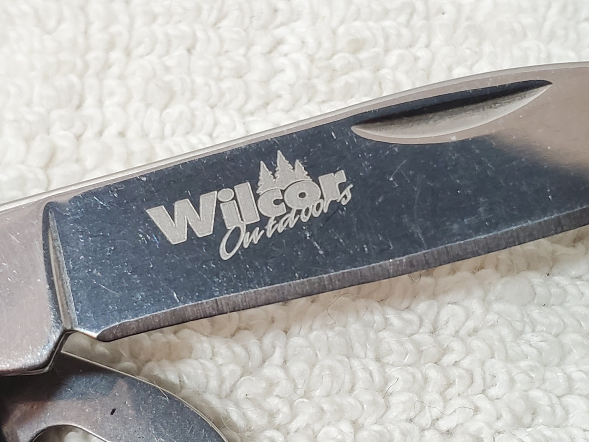 Wilcor Outdoors 15-in-1 Multi-Tool Pocket Knife Metallic Orange Stainless Steel