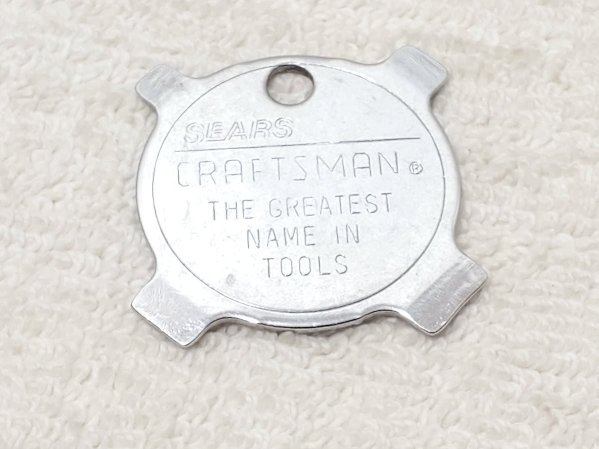 Vintage Sears Roebuck Craftsman 4-Way Pocket Screwdriver Keychain Made in USA