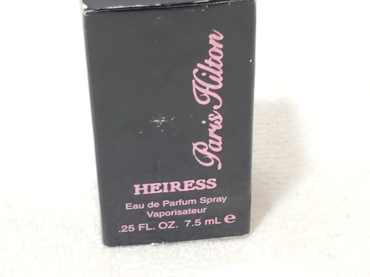 Paris Hilton Heiress Eau de Parfum Spray .25 oz Perfume Women's Mini Travel Size
